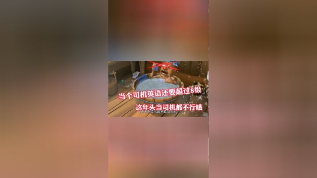 熊出没搞笑场面这年头英语不超过8级,当个司机都这么难