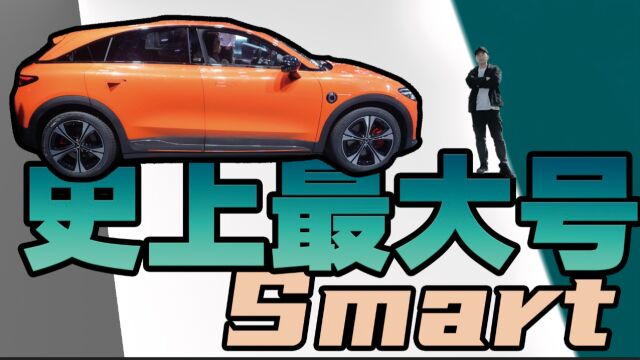 全面转战新能源后,Smart迎来第二款纯电动车精灵#3