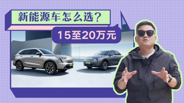 15到20万元买什么新能源车?销量好性价比高,这5款不容错过