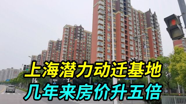 上海很具潜力的动迁基地,几十万居民搬来这,几年来房价升了五倍