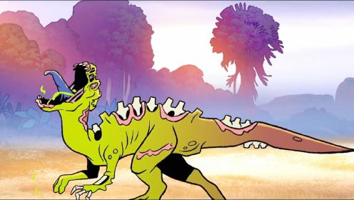 7史前第一只丧尸出现了#电影解说 #史前战纪#动漫解说 #侏罗纪 #恐龙