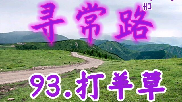 视频小说:《寻常路》93.打羊草