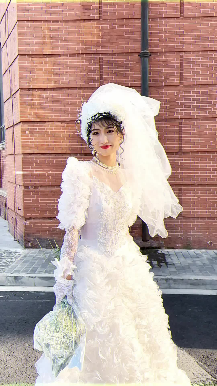 论复古老婚纱和上海纸巾婚纱的适配度~电商超级品牌日 #维达纸巾婚纱