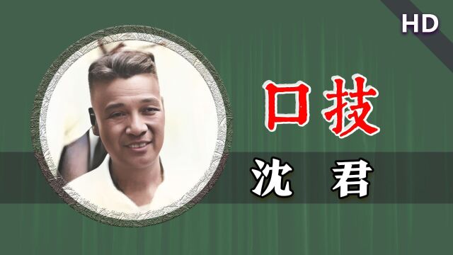 嘴上的功夫不得了,惟妙惟肖:沈君《口技15分钟》