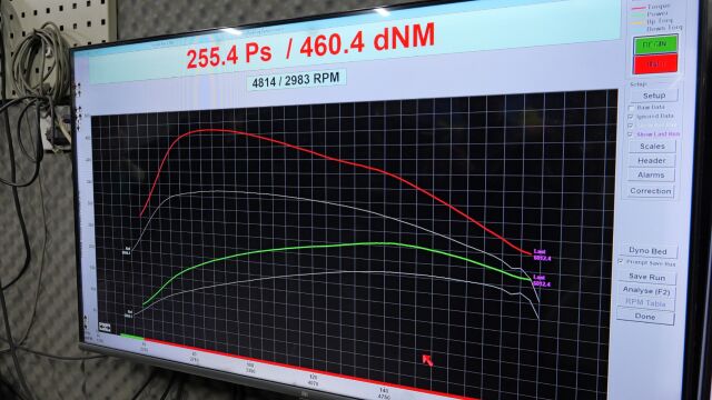 我的影豹动力毕业了!轮上提升50hp120nm!