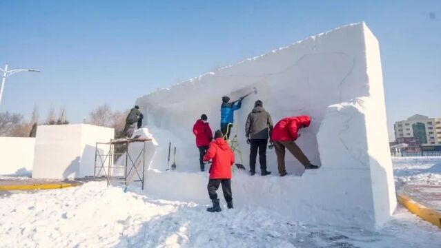 热“雪”铸“明珠”、雪雕聚远朋!来赴哈工程冰雪嘉年华跨年之约!