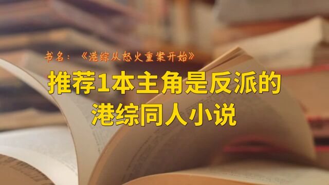 推荐一本港综同人小说,主角为复仇化身反派,从黑暗世界崛起