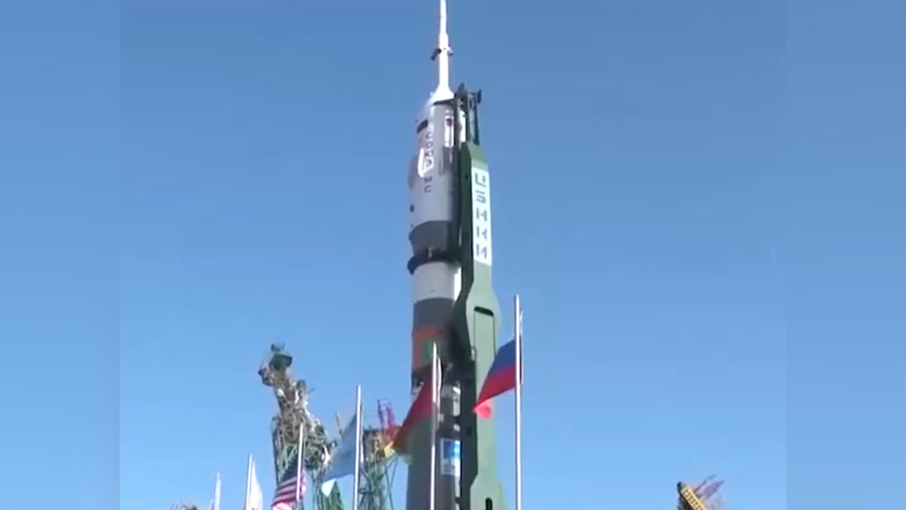 俄"联盟ms-25"号载人飞船已就位