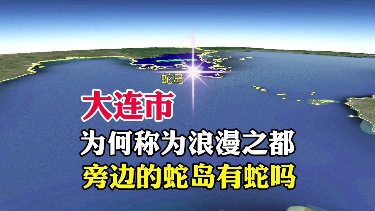 大连市,为何称为浪漫之都,旁边的蛇岛有蛇吗