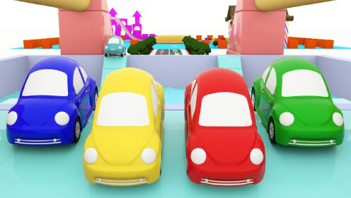 《汽车宝贝兄弟团合辑》第115集汽车宝贝兄弟团游乐场益智闯关大pk谁