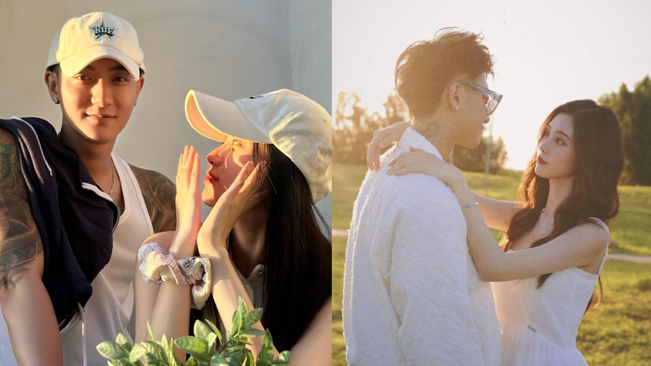 黄子韬七夕迫不及待秀恩爱,晒跟徐艺洋合照穿情侣衣,恋爱脑好明显