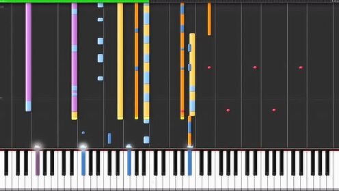 【MIDI】His Theme - Undertale -- PianoPrinceOfAnime (Synthesia