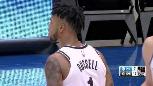 《TOP时刻》12日NBA最佳助攻 拉塞尔轻描淡写人缝妙传