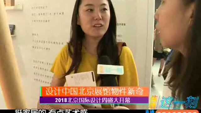 2018北京国际设计周盛大开幕 设计中国北京展馆物件新奇