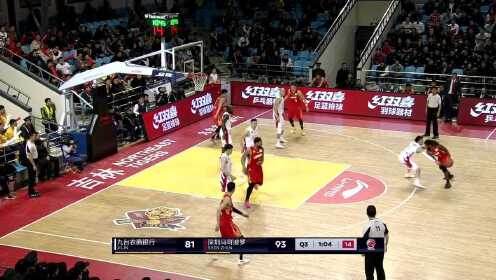 《CBA全场集锦》【三分】NBA级脚踝终结！伯顿风骚操作飙三分晃倒刘天意