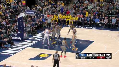 《NBA全场集锦》【球星】巴特勒vs步行者集锦 全队最高27分8助攻大心脏后仰压哨
