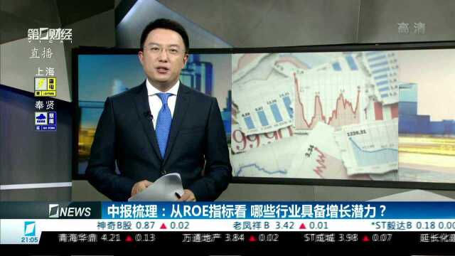 中报梳理:从ROE指标看 哪些行业具备增长潜力?