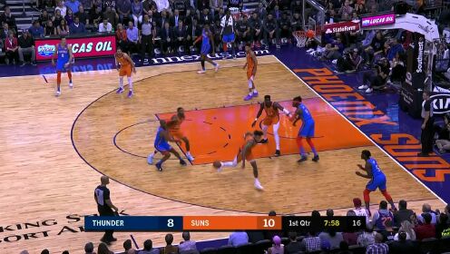 《NBA全场集锦》保罗传球路线被识破 乌布雷抢断快攻腾飞劈扣如春雷乍响