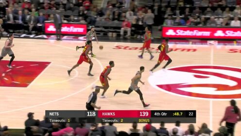《NBA全场集锦》突出一个稳准狠 蒂格精准抢断起飞双手暴扣