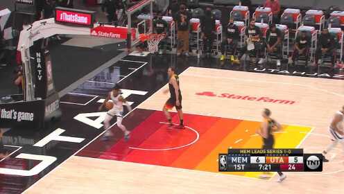 《NBA全场集锦》【纯享】灰熊vs爵士精华回放 莫兰特空砍47分不敌爵士