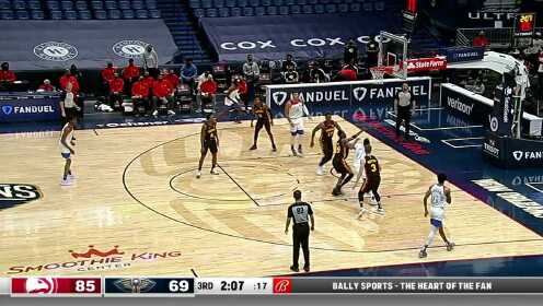 《NBA全场集锦》【纯享】老鹰vs鹈鹕精华回放 博格丹诺维奇26分海斯超难空接暴扣