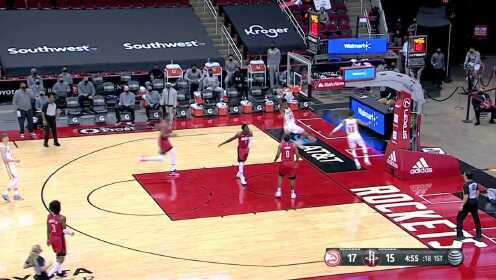 《NBA全场集锦》助攻也是一把好手 特雷杨球领人+高抛喂饼