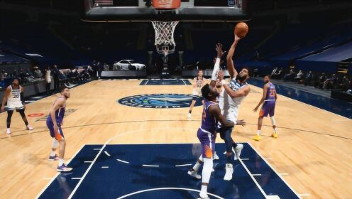 《NBA全场集锦》【球星】唐斯vs太阳集锦 21分凶残大帽惊天补扣