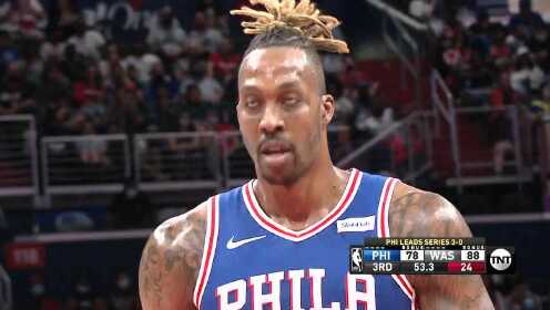 《NBA全场集锦》费城vs奇才英文原声全场回放