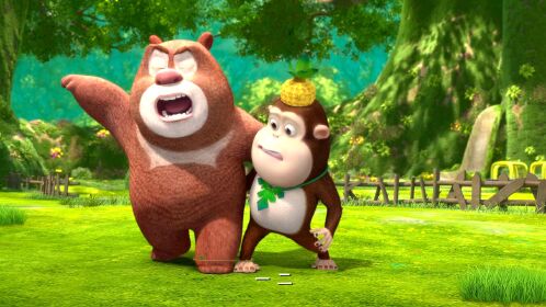 熊熊乐园:生气的熊大