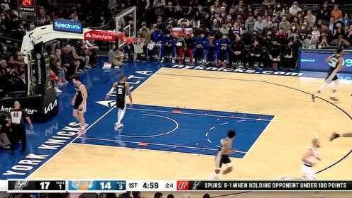 《NBA全场集锦》撤步中投甩开防守 富尼耶无视普里奥漂移打进