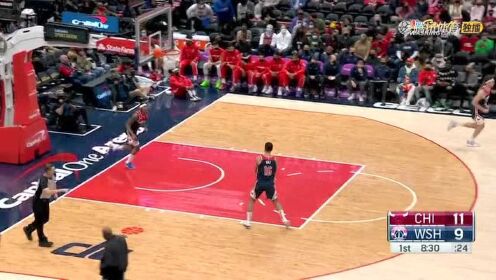 《NBA全场集锦》神射手已经就位！拉文单节命中四记三分独揽15分