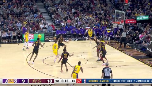 《NBA骑士》还是靠自己 詹姆斯漂移篮下挂筐暴扣