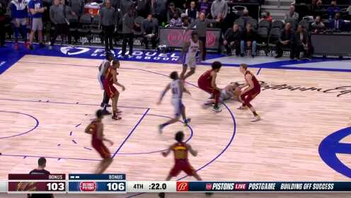《NBA全场集锦》真就守强攻弱？骑士连续空位三分出手不中未能绝平