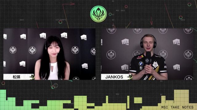 【赛后采访】Jankos:期待在对抗赛对阵RNG和T1