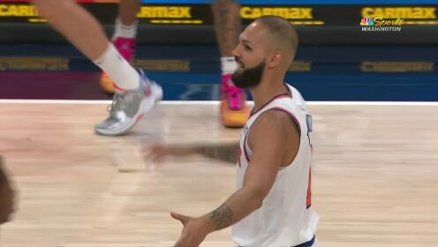 《NBA全场集锦》当狙击手打开了瞄准镜就是这样 富尼耶底角三分正中靶心