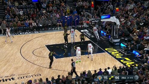 《NBA全场集锦》就是这么无解！克拉克森无视防守暴力隔扣
