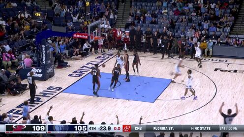 《NBA全场集锦》两个威廉姆斯两记关键三分 灰熊关键时刻绝不手软