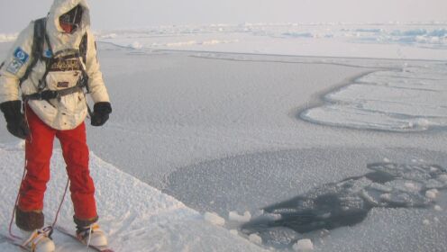 徒步北极圈生死遭遇实录！探险家掉入冰窟命悬一线