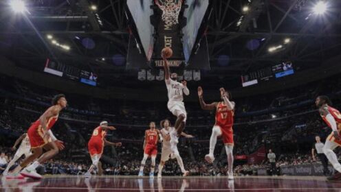《NBA骑士》【球星】加兰vs老鹰集锦 全场23+11球队大脑运筹帷幄