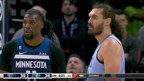 《NBA全场集锦》【回放】NBA常规赛：灰熊vs森林狼第2节中文解说回放