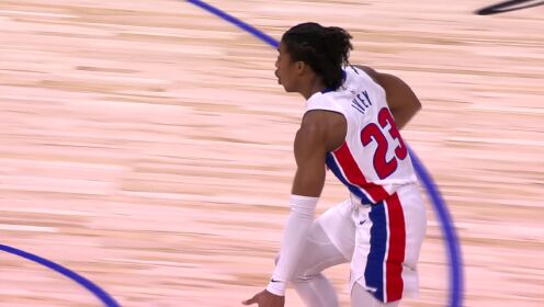《NBA全场集锦》【原声】快船142-131活塞 快船7人上双加时击败活塞