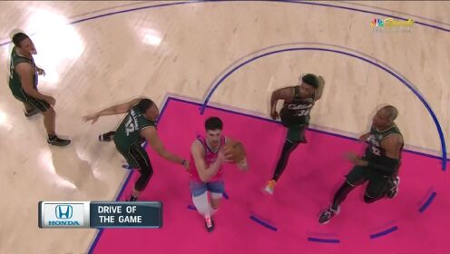 《NBA全场集锦》银瓶乍破水浆迸！阿弗迪亚蝴蝶穿花急速上篮丝滑流畅