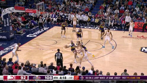《NBA全场集锦》【纯享】老鹰vs鹈鹕精华纯享 英格拉姆30分率队拿下三连胜