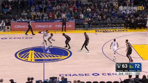 金州勇士_NBA常规赛:篮网120-116勇士_【回放】NBA常规赛:篮网vs勇士第3节英文原声回放_高清1080P在线观看平台_腾讯视频
