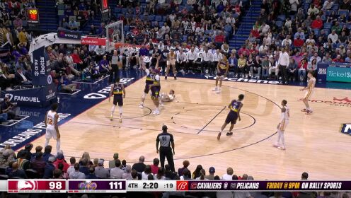 《NBA全场集锦》【原声】老鹰107-116鹈鹕 英格拉姆30分率队拿下三连胜