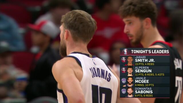 国王vs火箭第3节中文解说回放