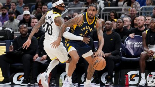 《NBA全场集锦》【原声】爵士118-134步行者 6人得分上双步行者主场轻取爵士