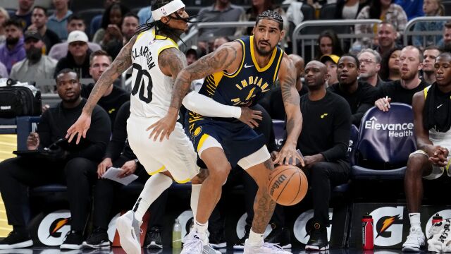 爵士118-134步行者 6人得分上双步行者主场轻取爵士