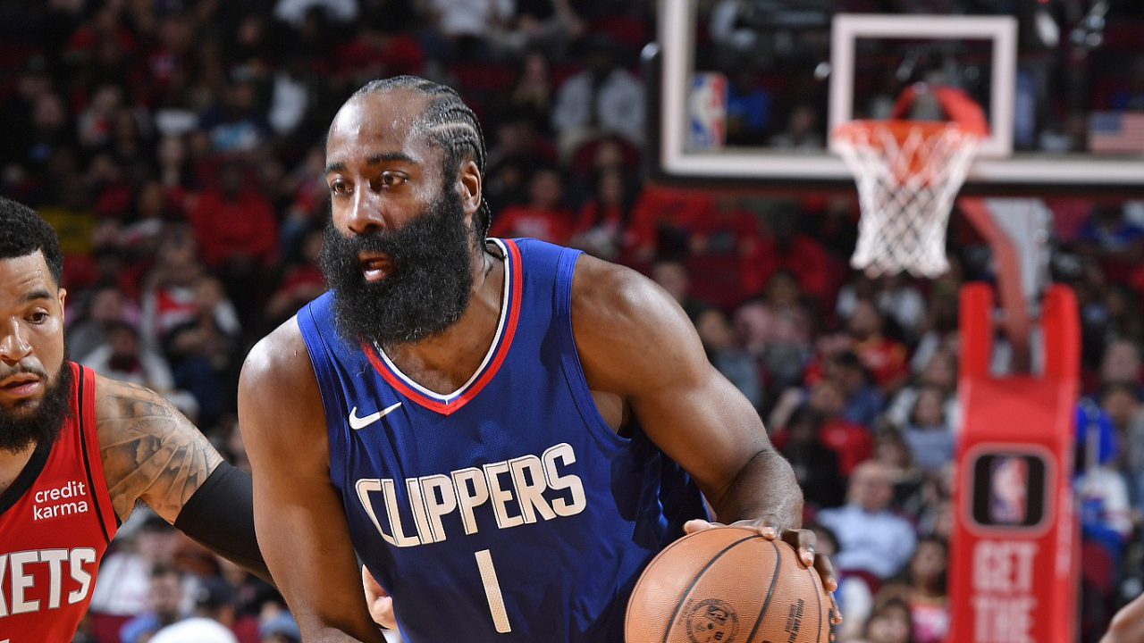 【球星】哈登vs火箭集锦 全场21 5 7攻传兼备串联球队