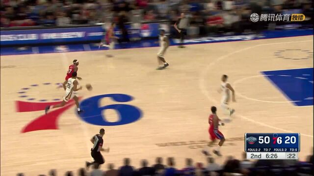 休想在我头上得分！ 锡安连续送出两记遮天大帽